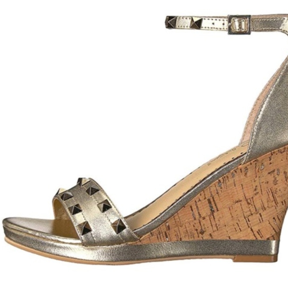 Lilly Pulitzer Sydney Metallic Gold Sandal, 6.5